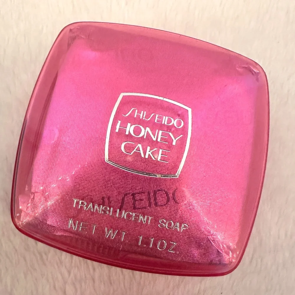 Vintage Shiseido Honey Cake Soap Set 4pc 1.1oz Each Multi 3 New 1 Open Japan